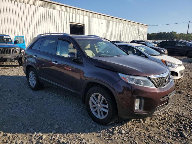 5XYKT4A74EG494996 - 2014 KIA SORENTO LX BURGUNDY photo 4