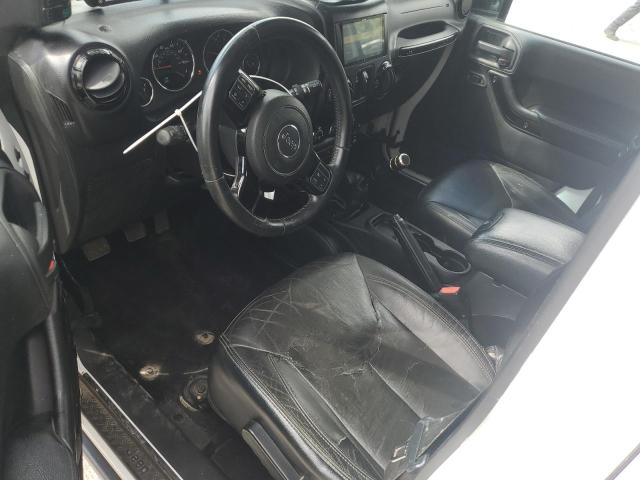 1C4HJWEG8EL257437 - 2014 JEEP WRANGLER UNLIMITED SAHARA 白色 照片 8