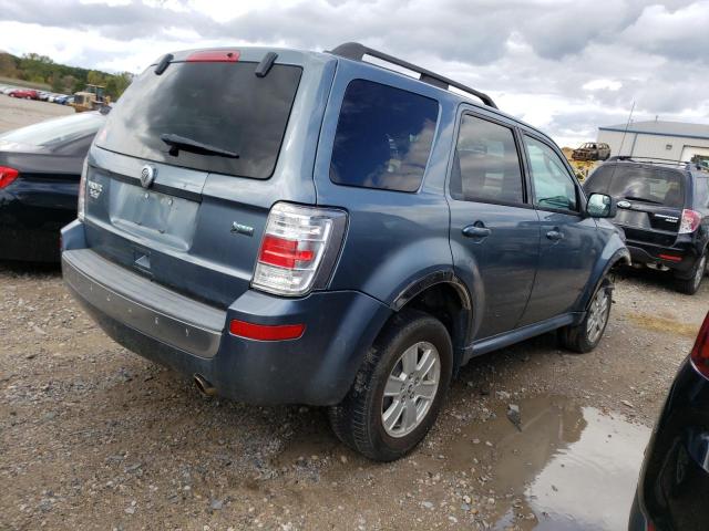 4M2CN8B75AKJ27334 - 2010 MERCURY MARINER BLUE photo 3