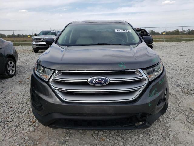 2FMPK4G97GBC00477 - 2016 FORD EDGE SE GRAY photo 5