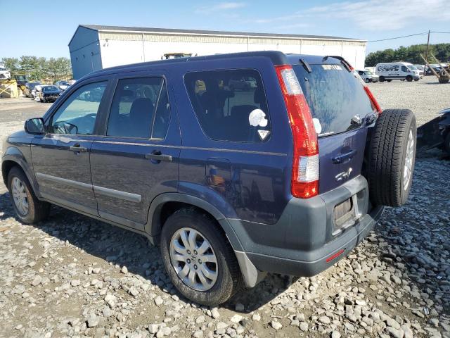 SHSRD78865U303008 - 2005 HONDA CR-V EX Көк фото 2