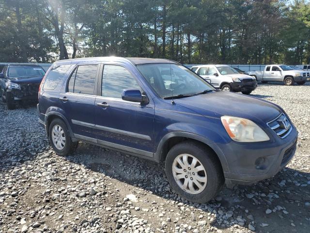 SHSRD78865U303008 - 2005 HONDA CR-V EX Көк фото 4