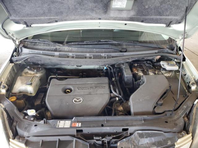 JM1CR29L880304877 - 2008 MAZDA 5 GREEN photo 12
