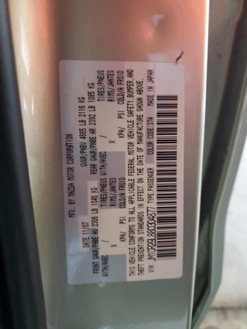 JM1CR29L880304877 - 2008 MAZDA 5 GREEN photo 13