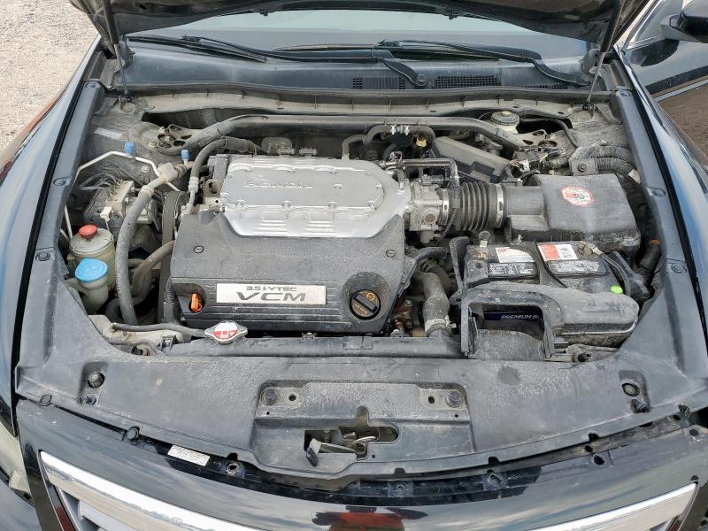 1HGCS2B80CA003244 - 2012 HONDA ACCORD EXL BLACK photo 11