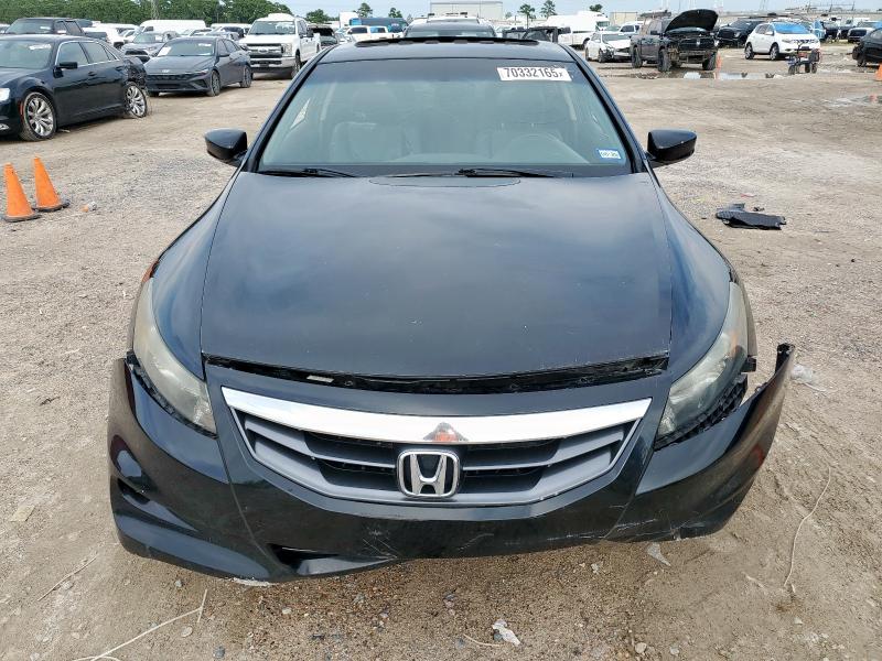 1HGCS2B80CA003244 - 2012 HONDA ACCORD EXL BLACK photo 5