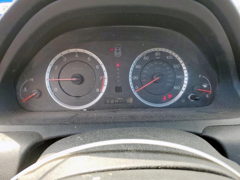 1HGCS2B80CA003244 - 2012 HONDA ACCORD EXL BLACK photo 9