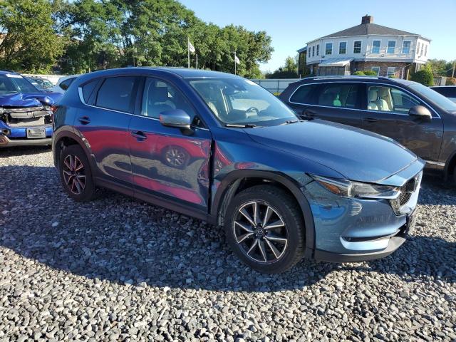 JM3KFBDL0H0195690 - 2017 MAZDA CX-5 GRAND TOURING BLUE photo 4