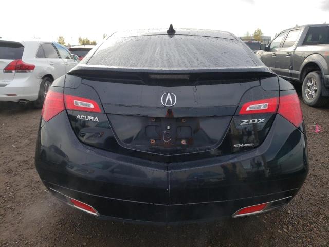 2HNYB1H23AH000364 - 2010 ACURA ZDX BLACK photo 6