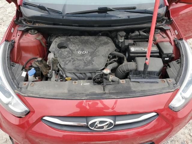KMHCT5AE0FU205195 - 2015 HYUNDAI ACCENT GS Qırmızı foto 11