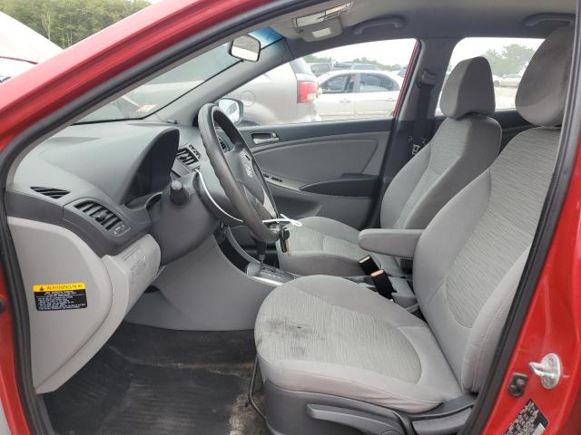 KMHCT5AE0FU205195 - 2015 HYUNDAI ACCENT GS Qırmızı foto 7
