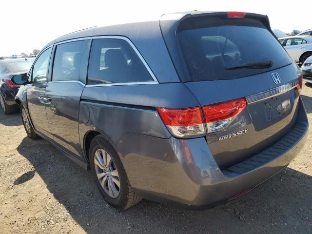 5FNRL5H68FB092909 - 2015 HONDA ODYSSEY EXL GRAY photo 2
