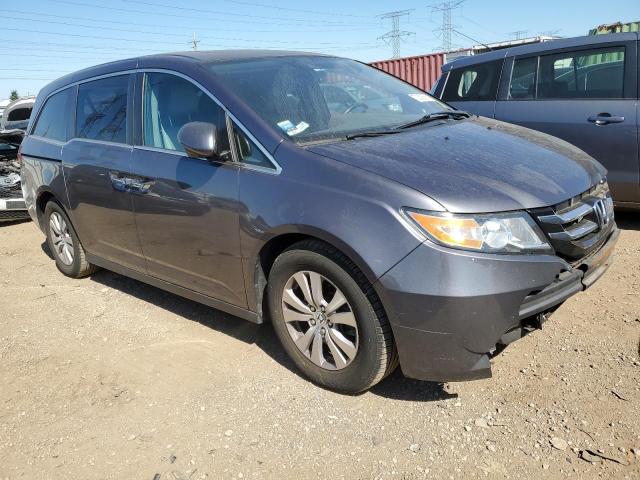 5FNRL5H68FB092909 - 2015 HONDA ODYSSEY EXL GRAY photo 4