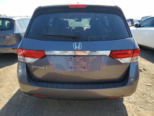 5FNRL5H68FB092909 - 2015 HONDA ODYSSEY EXL GRAY photo 6