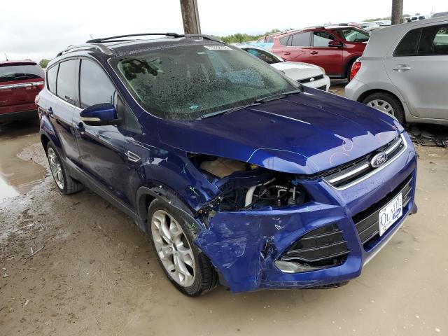 1FMCU0J94DUC70549 - 2013 FORD ESCAPE TITANIUM BLUE photo 4