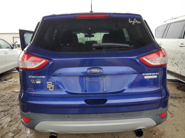 1FMCU0J94DUC70549 - 2013 FORD ESCAPE TITANIUM BLUE photo 6