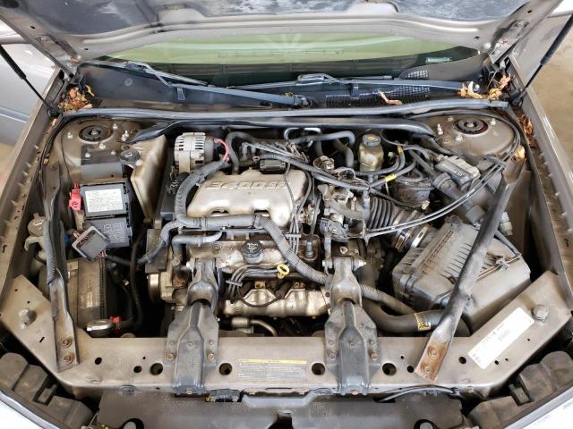 2G1WF52E539312252 - 2003 CHEVROLET IMPALA BROWN photo 11