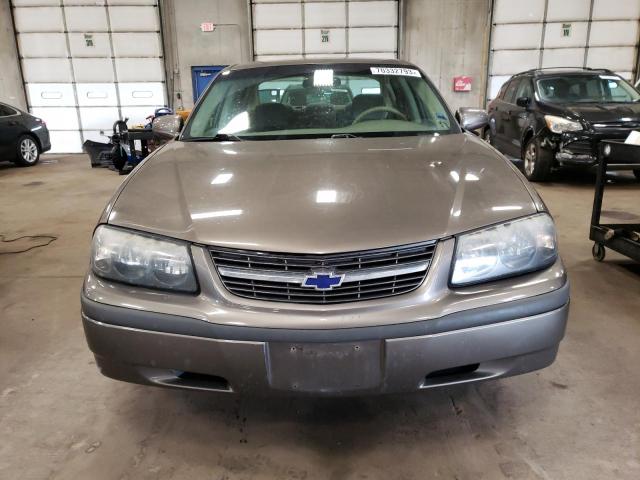 2G1WF52E539312252 - 2003 CHEVROLET IMPALA BROWN photo 5