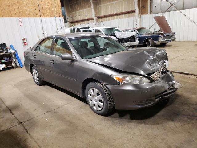 4T1BE32K93U744134 - 2003 TOYOTA CAMRY LE GRAY photo 4