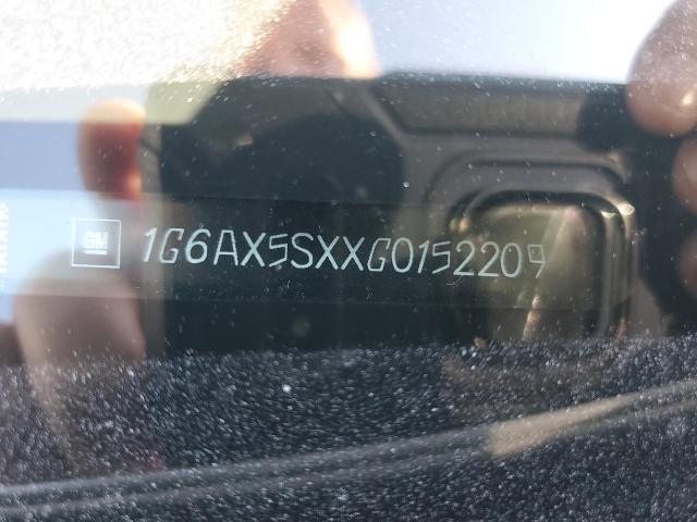 1G6AX5SXXG0152209 - 2016 CADILLAC CTS LUXURY COLLECTION თეთრი ფოტო 12