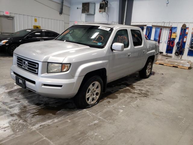 2HJYK16598H513210 - 2008 HONDA RIDGELINE RTL SILVER photo 1