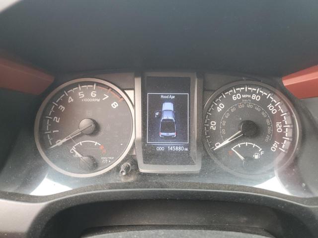 3TMCZ5AN5JM124841 - 2018 TOYOTA TACOMA DOUBLE CAB GRAY photo 9