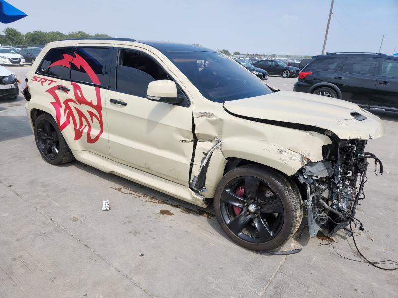 1C4RJFDJ8CC117127 - 2012 JEEP GRAND CHER SRT-8 BEIGE photo 4