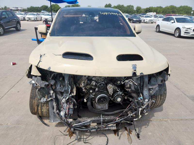 1C4RJFDJ8CC117127 - 2012 JEEP GRAND CHER SRT-8 BEIGE photo 5