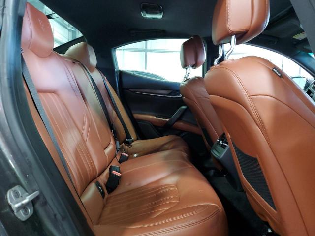 ZAM57RTA8E1081353 - 2014 MASERATI GHIBLI S GRAY photo 10