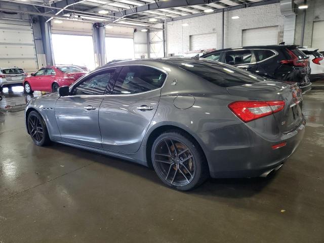 ZAM57RTA8E1081353 - 2014 MASERATI GHIBLI S GRAY photo 2