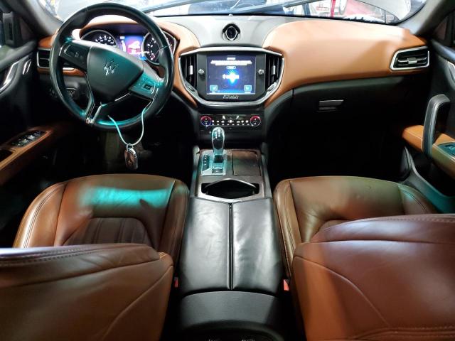 ZAM57RTA8E1081353 - 2014 MASERATI GHIBLI S GRAY photo 8