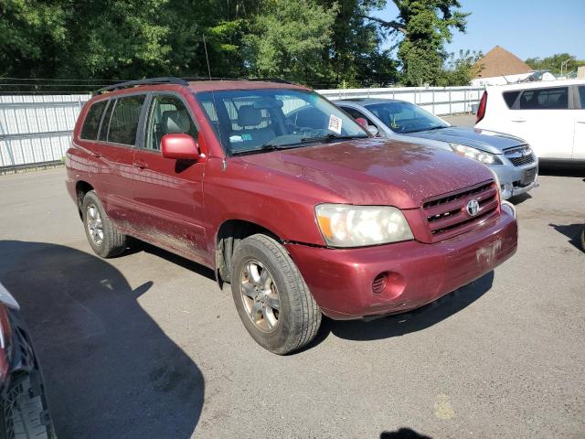 JTEDP21A150048593 - 2005 TOYOTA HIGHLANDER LIMITED RED photo 4