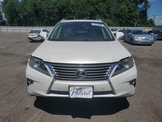 2T2BK1BA4EC244614 - 2014 LEXUS RX 350 BASE WHITE photo 5