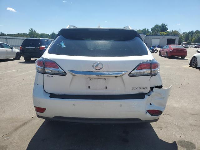 2T2BK1BA4EC244614 - 2014 LEXUS RX 350 BASE WHITE photo 6