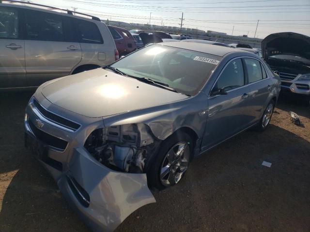 1G1ZH57B984304686 - 2008 CHEVROLET MALIBU 1LT GRAY photo 1