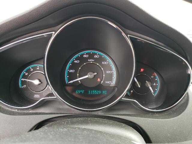 1G1ZH57B984304686 - 2008 CHEVROLET MALIBU 1LT GRAY photo 9