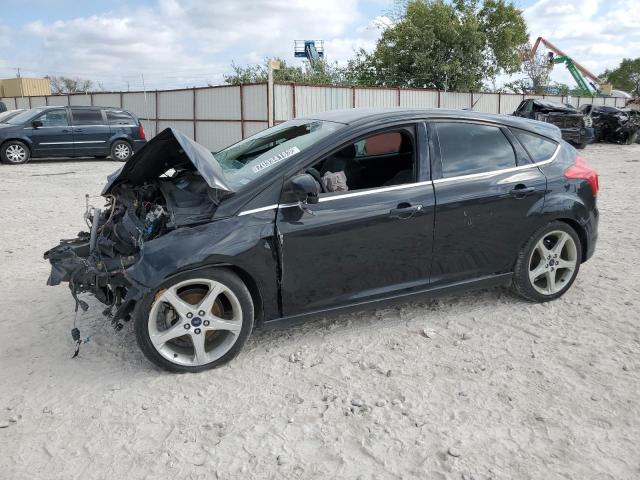 1FADP3N27EL412582 - 2014 FORD FOCUS TITANIUM BLACK photo 1