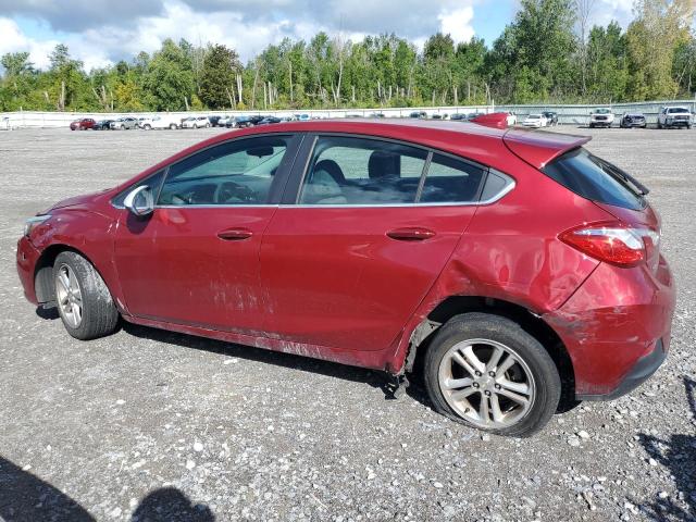 3G1BE6SM7JS557990 - 2018 CHEVROLET CRUZE LT Қызыл фото 2