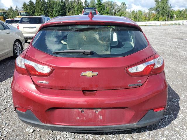 3G1BE6SM7JS557990 - 2018 CHEVROLET CRUZE LT Қызыл фото 6