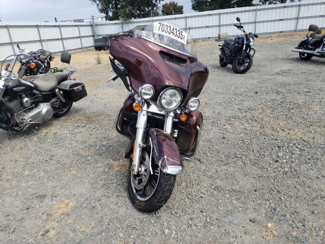 1HD1FCC11KB676892 - 2019 HARLEY-DAVIDSON FLHTCU Бордовий фото 2