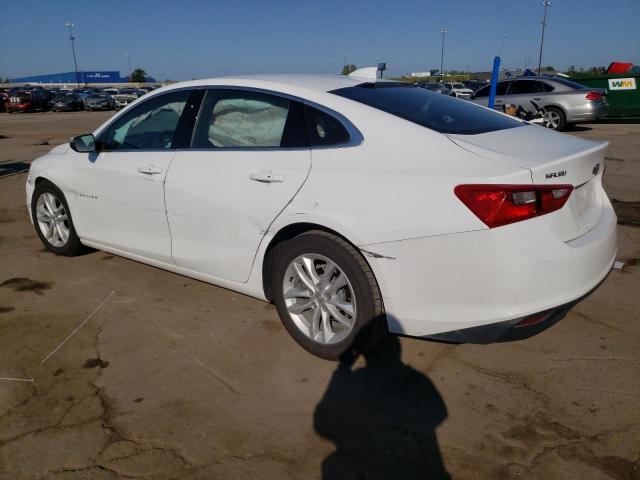 1G1ZE5ST2HF164946 - 2017 CHEVROLET MALIBU LT WHITE photo 2