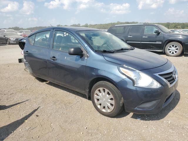 3N1CN7AP9FL862103 - 2015 NISSAN VERSA S BLUE photo 4