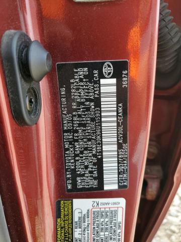 4T1BE30K96U115903 - 2006 TOYOTA CAMRY LE SILVER photo 12