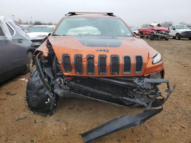 1C4PJMBS7FW704980 - 2015 JEEP CHEROKEE TRAILHAWK ORANGE photo 5