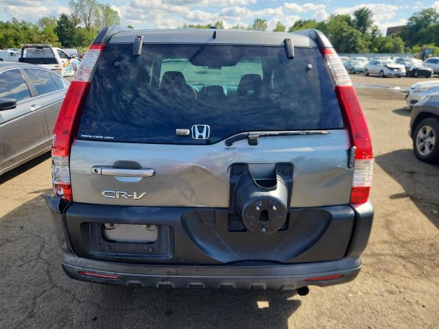SHSRD78866U440175 - 2006 HONDA CR-V EX GRAY photo 6