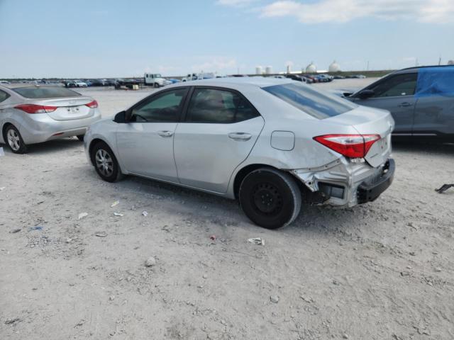 5YFBURHE0GP413134 - 2016 TOYOTA COROLLA L 银色 照片 2