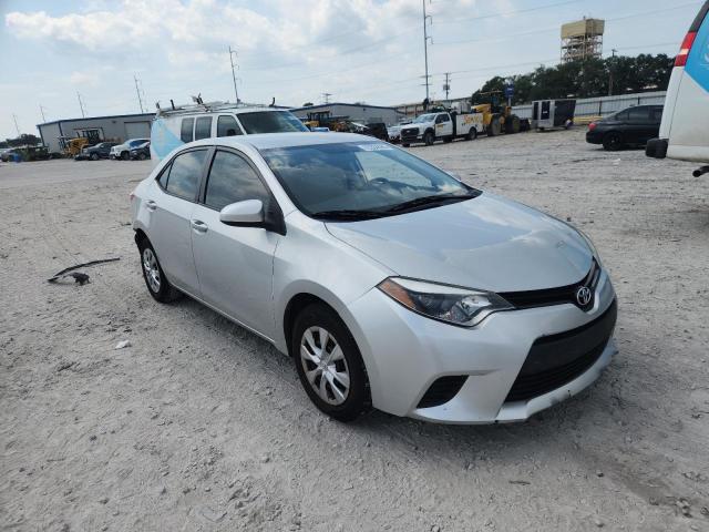 5YFBURHE0GP413134 - 2016 TOYOTA COROLLA L 银色 照片 4