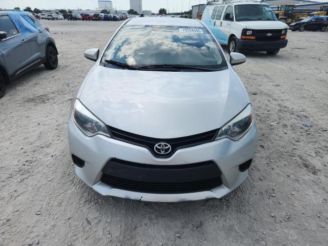 5YFBURHE0GP413134 - 2016 TOYOTA COROLLA L 银色 照片 5