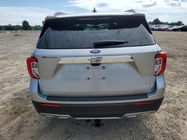 1FMSK8DH0RGA43156 - 2024 FORD EXPLORER XLT SILVER photo 6