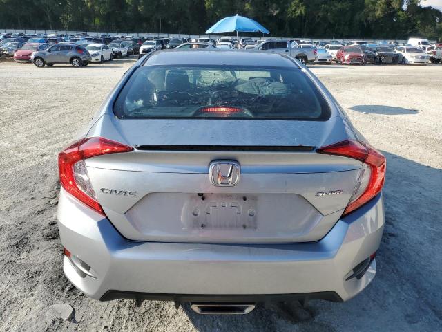 2HGFC2F86LH589924 - 2020 HONDA CIVIC SPORT ვერცხლისფერი ფოტო 6